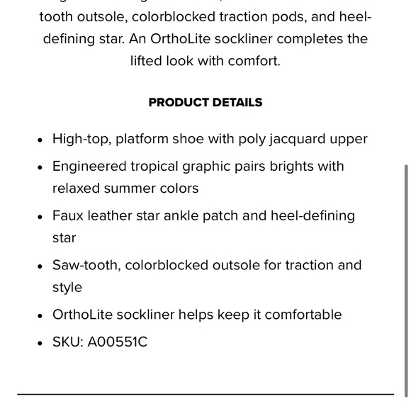 Converse Run Star Hike Platform Sneakers Tropical | Women's Size 7.5 - Picture 3 of 12